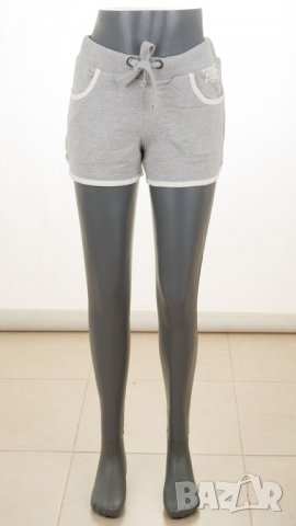 Сиви дамски къси панталони марка Leone , снимка 1 - Къси панталони и бермуди - 36869047