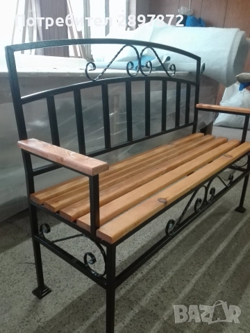 Градинска мебел – маса, пейка и табуретка (Мострени), снимка 5 - Градински мебели, декорация  - 52918206