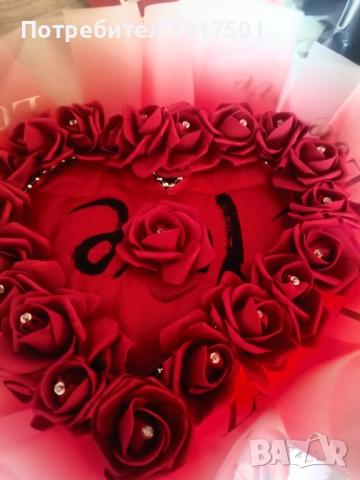 Вечни букети, снимка 2 - Ръчно изработени сувенири - 52789751