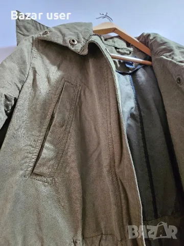 Дамска зелена парка, снимка 5 - Якета - 48354897