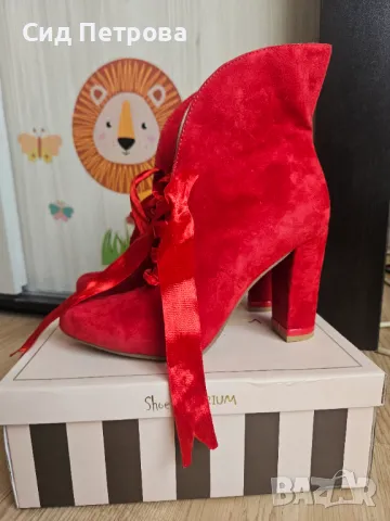 Кокетни дамски боти BIANKI, снимка 2 - Дамски боти - 49492722