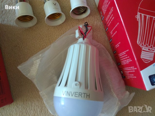 Крушка / лампа Vinverth Flamber Rech. Led Bulb 9W- LED, снимка 6 - Лед осветление - 32364333