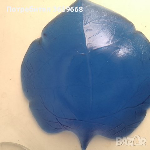 Чиния-лозово листо, снимка 2 - Чинии - 40223437