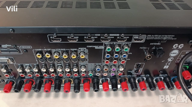 Onkyo TX-SR707, снимка 12 - Ресийвъри, усилватели, смесителни пултове - 53299547