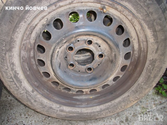 джанти с гуми 15цола-Мерцедес124, снимка 2 - Гуми и джанти - 37215571