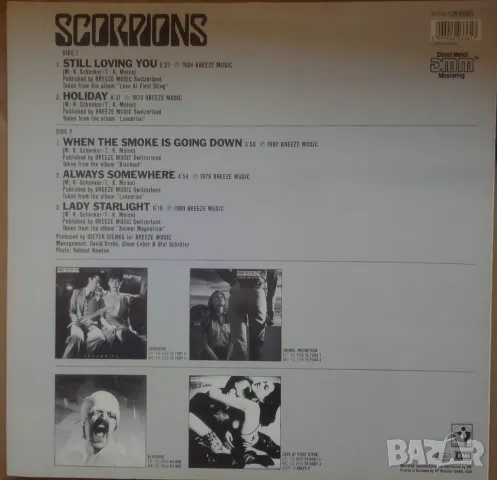 Грамофонни плочи Scorpions – Gold Ballads, снимка 2 - Грамофонни плочи - 47783982