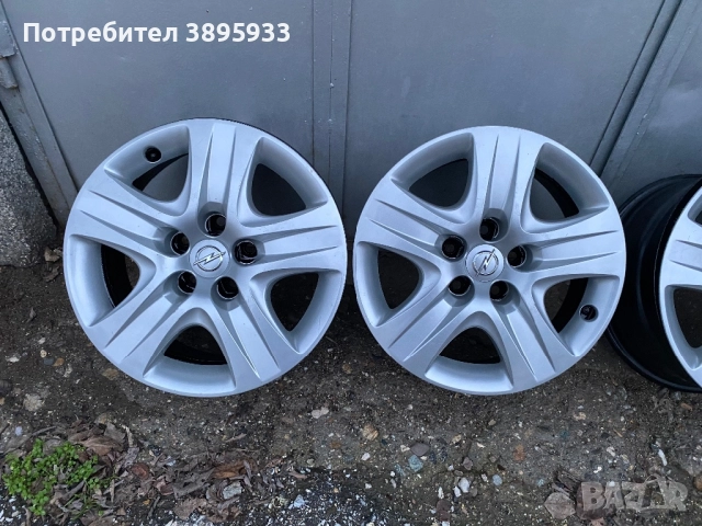 Оригинални стоманени джанти за Opel Insignia 17”, снимка 2 - Гуми и джанти - 52682200