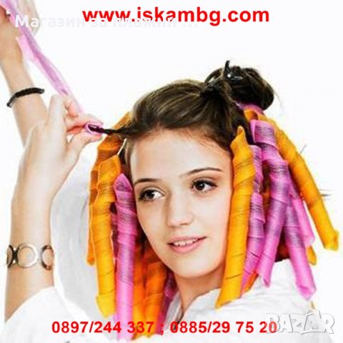 Magic Leverag - вълнообразните къдрици, снимка 2 - Аксесоари за коса - 28386786