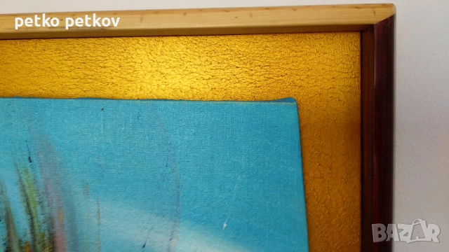 Абстрактна картина Skeivt (крив), снимка 3 - Картини - 51877118