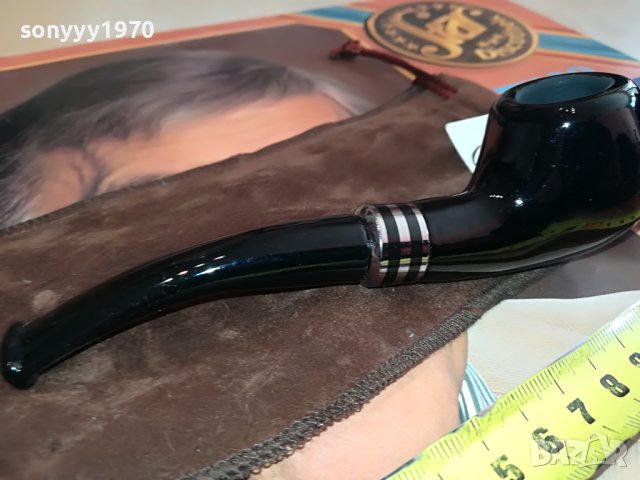 ЛУЛА-ЛУКСОЗНА ГЛАНЦОВА С ЛОГО И КЕЙС 1304231040, снимка 5 - Лули - 40355069