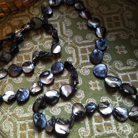 Рядка изумителна огърлица седеф НАМАЛЕНИЕ 