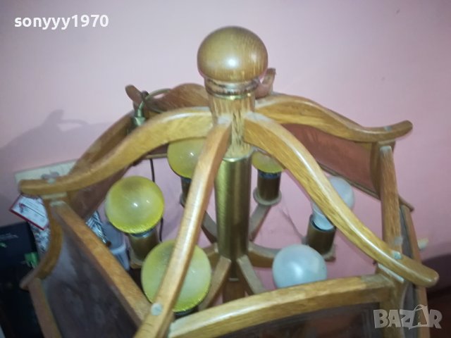 ГОЛЯМА ЛАМПА ОТ ГЕРМАНИЯ 1601240856, снимка 3 - Антикварни и старинни предмети - 43828700