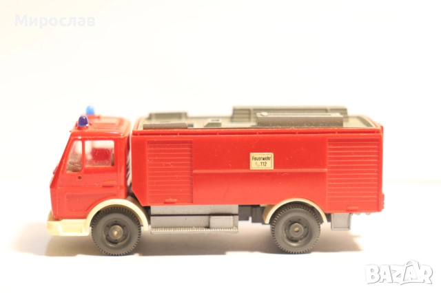 WIKING 1:87 H0 MERCEDES ПОЖАРНА МОДЕЛ КОЛИЧКА