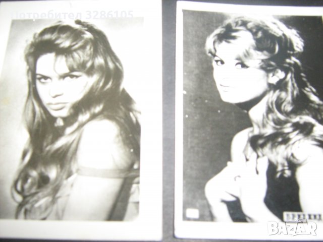 снимки-тип картичка на бриджит бардо, снимка 3 - Колекции - 36658978