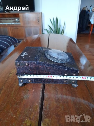 Стара кутия за бижута #7, снимка 3 - Декорация за дома - 43674616