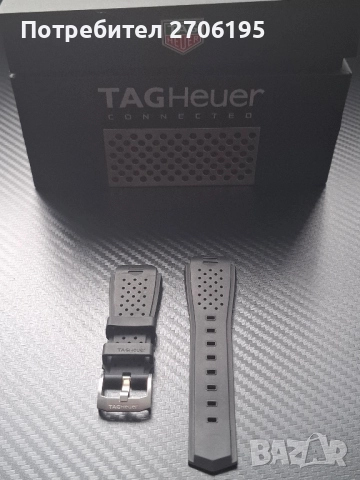 Оригинална каишка за Tag Heuer Connected SBF818000.11FT8031, снимка 6 - Каишки за часовници - 52814483