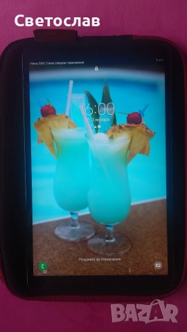 Таблет + подарък калъф - Samsung Galaxy Tab A 10.1, Octa-Core, 10.1", 2 GB RAM, 32 GB, 4G, Gold, снимка 12 - Таблети - 49926167
