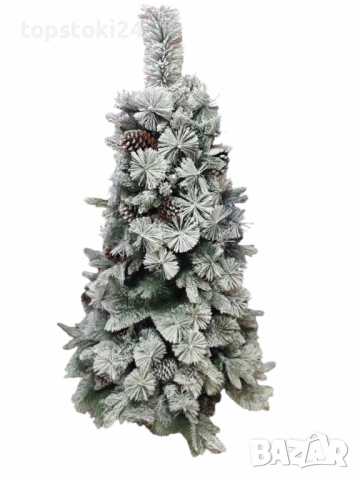 Изкуствено борче/елха със заскрежени иглички, снимка 17 - Други стоки за дома - 52352332