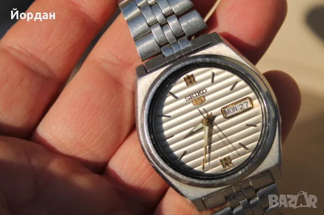 Чпонски часовник ''Seiko 5'' автоматичен, снимка 11 - Мъжки - 48868717