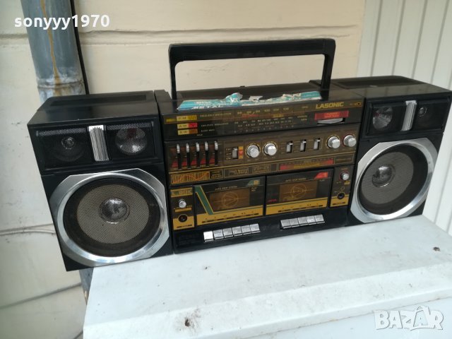 LASONIC-BIG КОЛЕКЦИОНЕРСКИ КАСЕТОФОН 1611211946, снимка 5 - Радиокасетофони, транзистори - 34828648