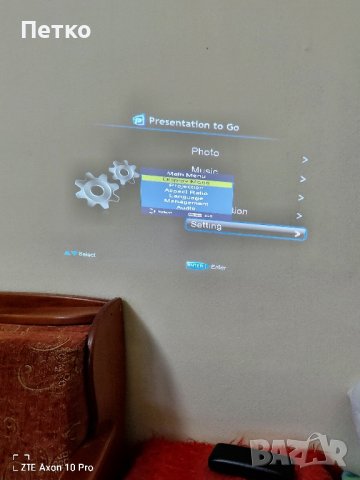 Acer mini proektor проектор, снимка 2 - Плейъри, домашно кино, прожектори - 43716531