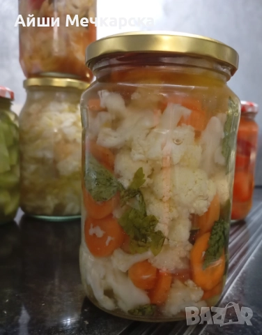 Предлагам нарязано кисело зеле, зелеви листа и туршии, снимка 8 - Други стоки за дома - 52293922