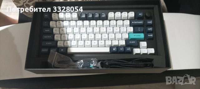 Keychron Q1 Max QMK/VIA, снимка 3 - Клавиатури и мишки - 52578732