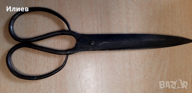Голяма възрожденска кована ножица. Стара ножица Solingen, снимка 3 - Други ценни предмети - 40873511