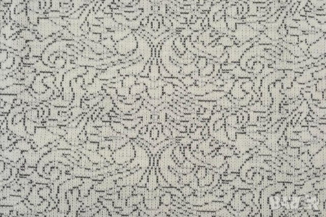 Бяла пола с черни и сребристи нишки марка by Hellene, снимка 3 - Поли - 18173054