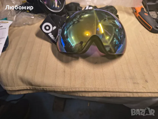 Очила за ски Odoland, с UV защита, против запотяване, цилиндрични,1, снимка 4 - Зимни спортове - 49759989