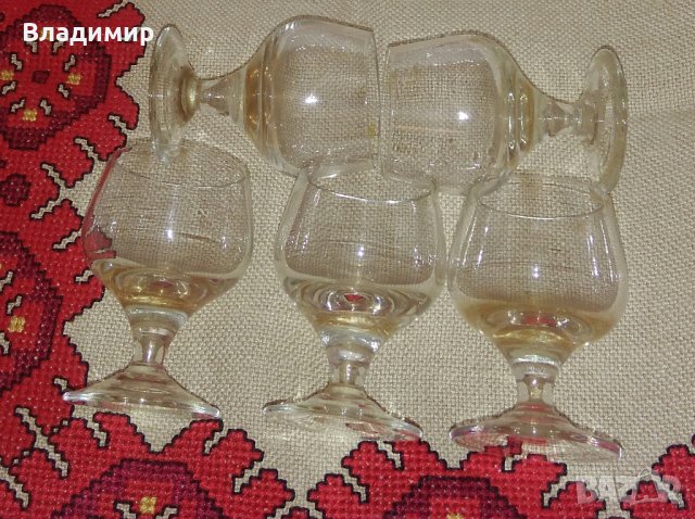 Мини стъклени чашки за алкохол, снимка 6 - Чаши - 28909339