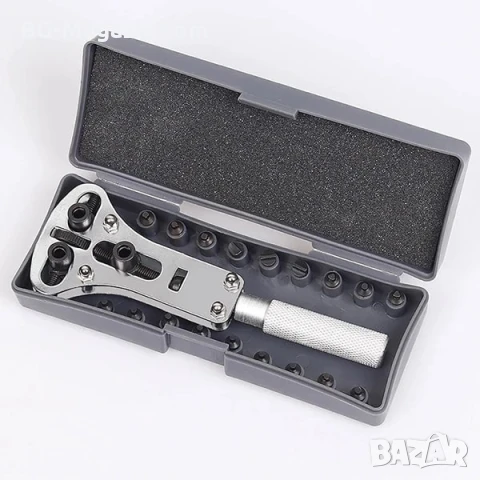 Професионална отварачка за часовници часовникарски инструмент за отваряне за смяна на батерия ремонт, снимка 14 - Други инструменти - 50976293