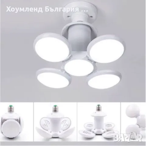 Мощна сгъваема сверична лампа 40W, снимка 10 - Лед осветление - 48770268