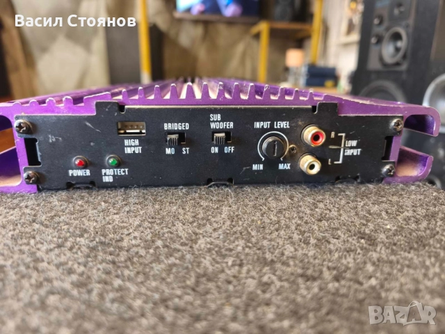 Бас каса с усилвател, снимка 4 - Тонколони - 52422575