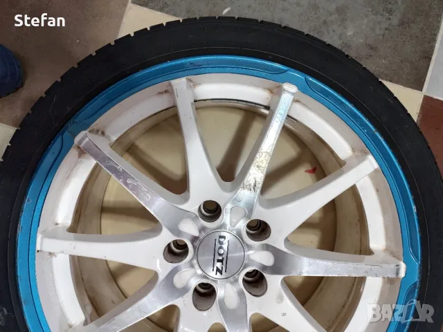 ДЖАНТИ DOTZ с ГУМИ  HANKOOK VENTUS 215/40/18 5X112 ET35 57.1, снимка 3 - Гуми и джанти - 49183114
