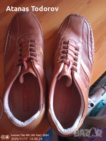 Обувки PIKOLINOS,44 номер,естествена кожа.Тези обувки са висш пилотаж в мъжката мода!, снимка 5 - Ежедневни обувки - 52442383