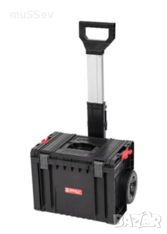 органайзер система за инструменти от 3 куфара с количка, снимка 8 - Куфари с инструменти - 51684875