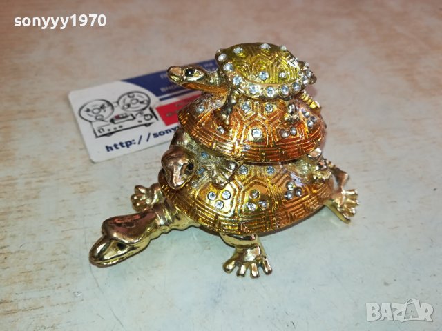 ЗЛАТНИ КОСТЕНУРКИ ОТ ФРАНЦИЯ 3БР 1212231544, снимка 2 - Антикварни и старинни предмети - 43380429