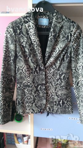 Сако със змийски принт Bobo Zander