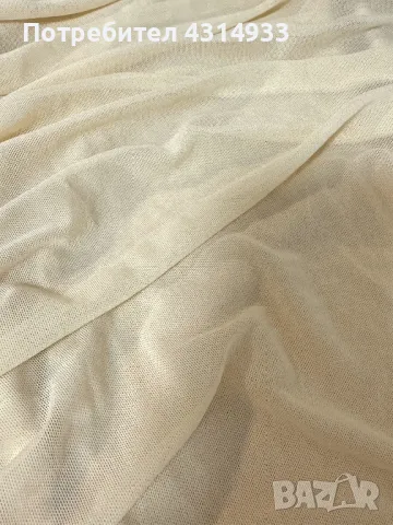 Светлобежова рокля, снимка 4 - Рокли - 48177815