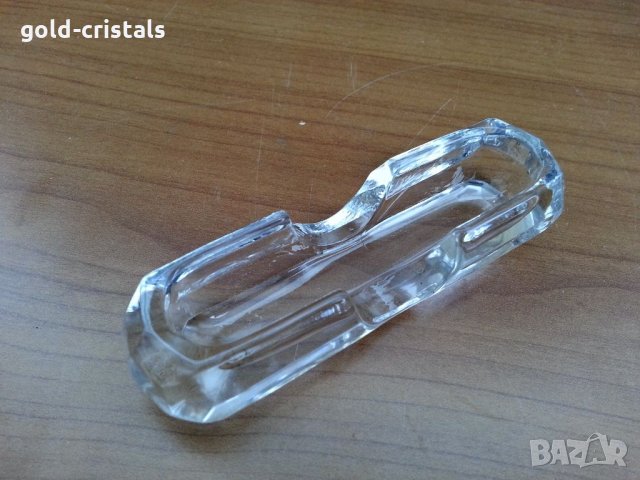 Кристална поставка за клечки за зъби, снимка 3 - Антикварни и старинни предмети - 32806736