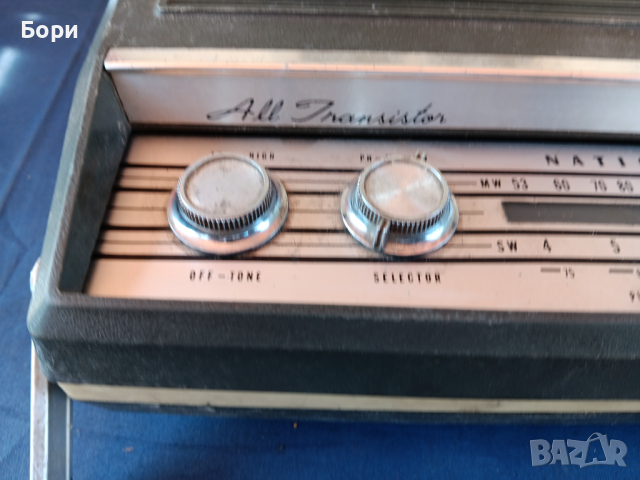 Грамофон-Радио NATIONAL  SG-551D, снимка 6 - Радиокасетофони, транзистори - 44926798