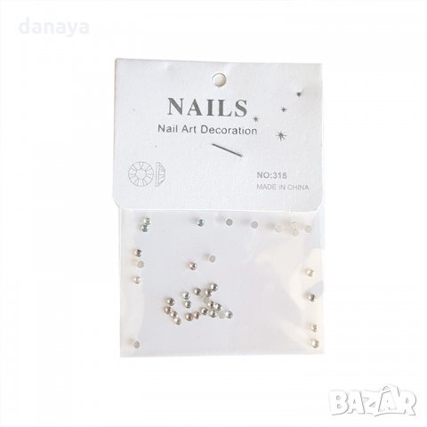 2163 Декорация за нокти камъчета, снимка 2 - Други - 33006279