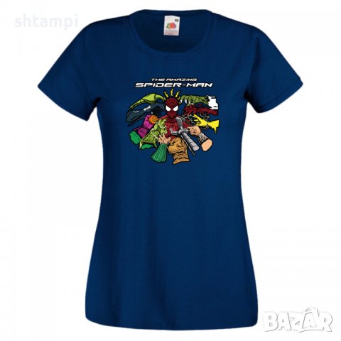 Дамска тениска Spiderman 013 Игра,Изненада,Подарък,Празник,Повод, снимка 9 - Тениски - 37282473