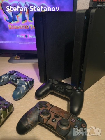С ГАРАНЦИЯ 1Г Sony PS4 Slim PlayStation 4 PS 4 профилактиран и обслужен, снимка 8 - PlayStation конзоли - 53486265