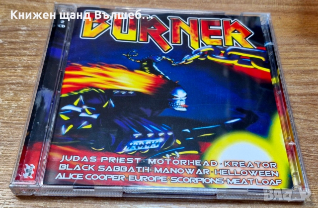 Компакт Дискове - Рок - Метъл: Burner - Compilation - 2 CD (Judas Priest, Motorhead, Manowar...)..) 