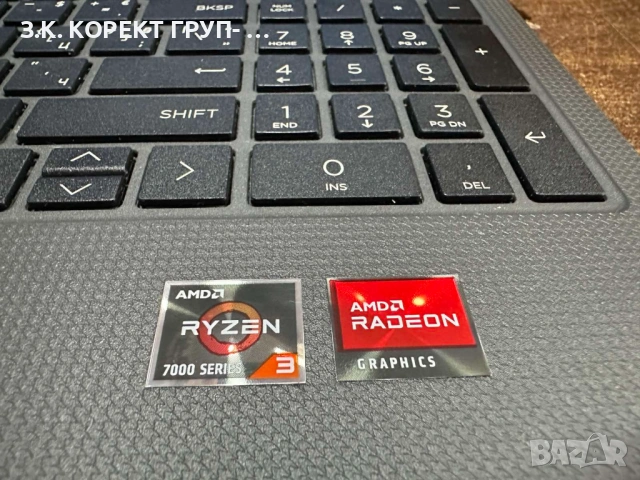 Лаптоп HP 15-FC0006NU, 15,6" AMD Ryzen 3 7320U, RAM 8GB, SSD 512GB, снимка 5 - Лаптопи за дома - 53393179