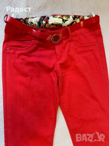 Дамски червен панталон 
