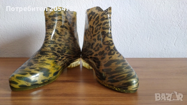 Боти в леопардов стил, 36-ти номер, снимка 9 - Дамски боти - 52156824