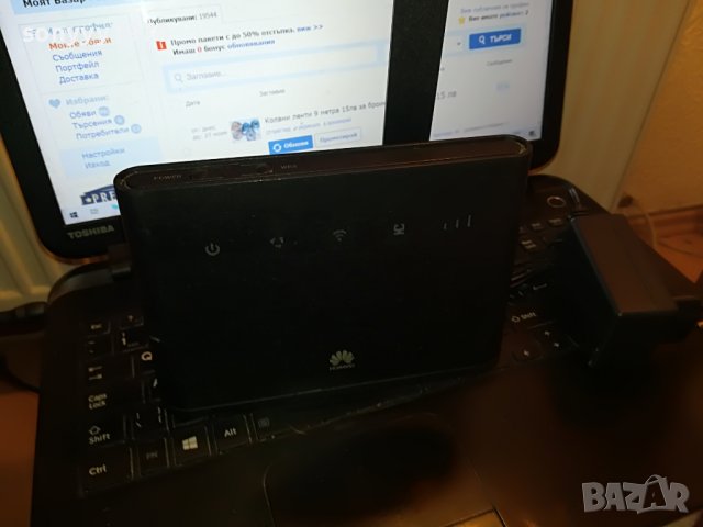 huawei router 4g-за сим карта 2709222004, снимка 2 - Мрежови адаптери - 38139729